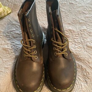 Dr. Martens Brown Leather Boots
